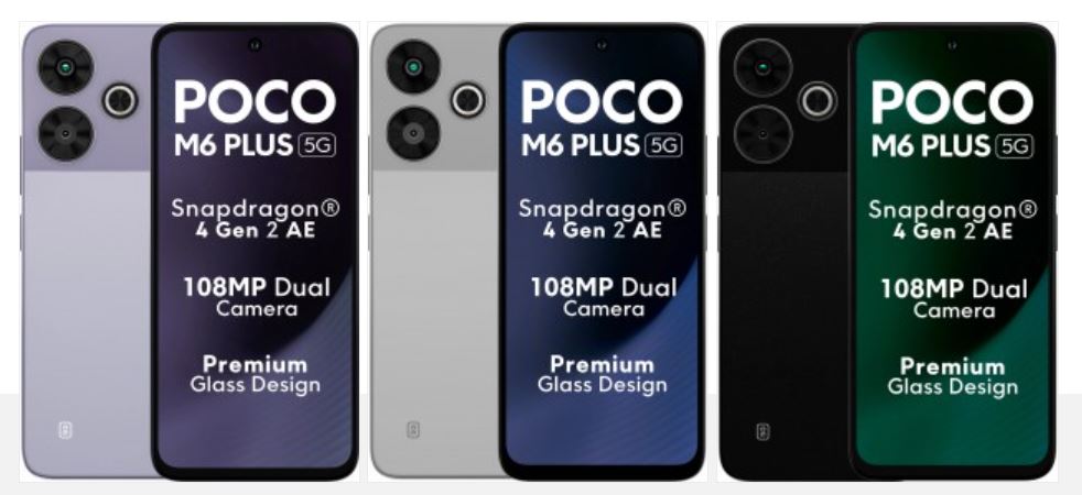 Poco M6 Plus Meluncur dengan Snapdragon 4 Gen 2 AE dan Kamera&nbsp;108MP